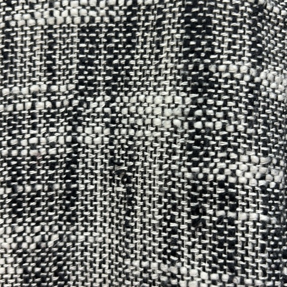 J. Crew Twee Waverly Tweed Plaid Single Breasted Blazer Jacket Retro Black 2 - Picture 7 of 7